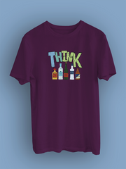 Think alkol (Üniseks Tişört)