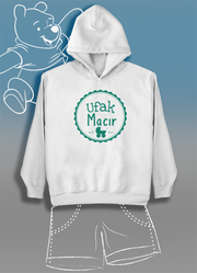 Ufak Macır   (Üniseks Çocuk Kapüşonlu)