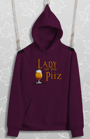 Lady Of Piiz (Üniseks Kapüşonlu)
