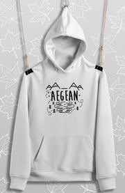 Aegean (Üniseks Kapüşonlu)