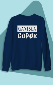 Gayışla Gopuk cmrs  (Üniseks Kapüşonsuz)