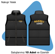 Şirket Logolu Nakışlı Yelek1