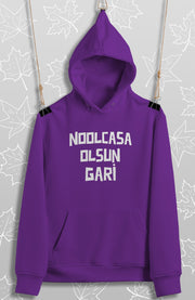 Noolcasa Olsun Gari (Üniseks Kapüşonlu)