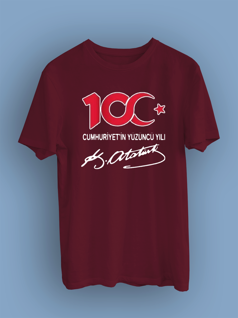 100. Yıl Cumhuriyet (Üniseks Tişört)