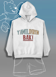 Yamıldırım Bak (Üniseks Çocuk Kapüşonlu)