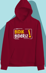 Gidik Gideriz (Üniseks Kapüşonlu)