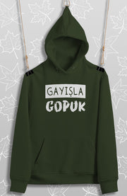 Gayışla Gopuk (Üniseks Kapüşonlu)