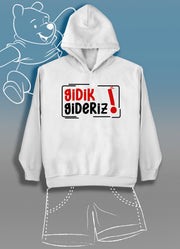 Gidik Gideriz (Üniseks Çocuk Kapüşonlu)