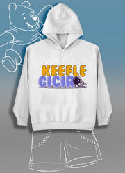Keefle Gıcır Astronot (Üniseks Çocuk Kapüşonlu)
