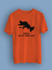 Muğla Her Yol Denize Çıkar (Üniseks Tişört)
