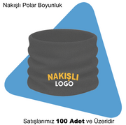 Şirket Logolu Nakışlı Polar Boyunluk