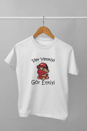 Ver Yetkiyi Gör Etkiyi (Üniseks  Çocuk Tişört)