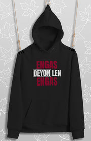 Engas Deyon Len Engas (Üniseks Kapüşonlu)