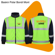 Şirket Logolu Baskılı Polar Bondi Mont