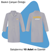 Şirket Logolu Baskılı Çalışan Önlüğü