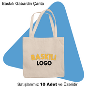 Şirket Logolu Baskılı (Gabardin Çanta)