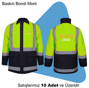Şirket Logolu Bondi Mont