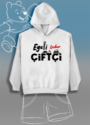 Egeli Çiftçi (Üniseks Çocuk Kapüşonlu)