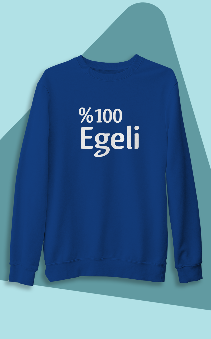 %100 Egeli (Üniseks Kapüşonsuz)
