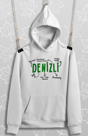 Denizli Tasarımı (Üniseks Kapüşonlu)