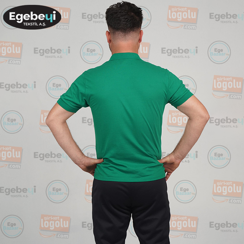 Nakışlı Polo Yaka Tişört