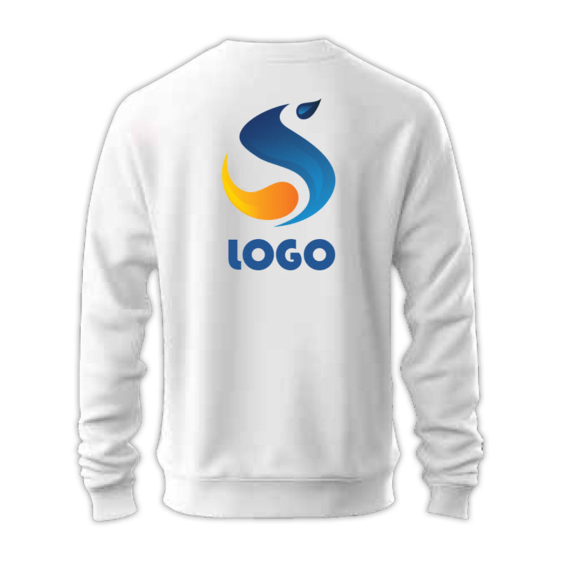 Baskılı/Nakışlı 3 İplik Sweatshirt Kapüşonsuz